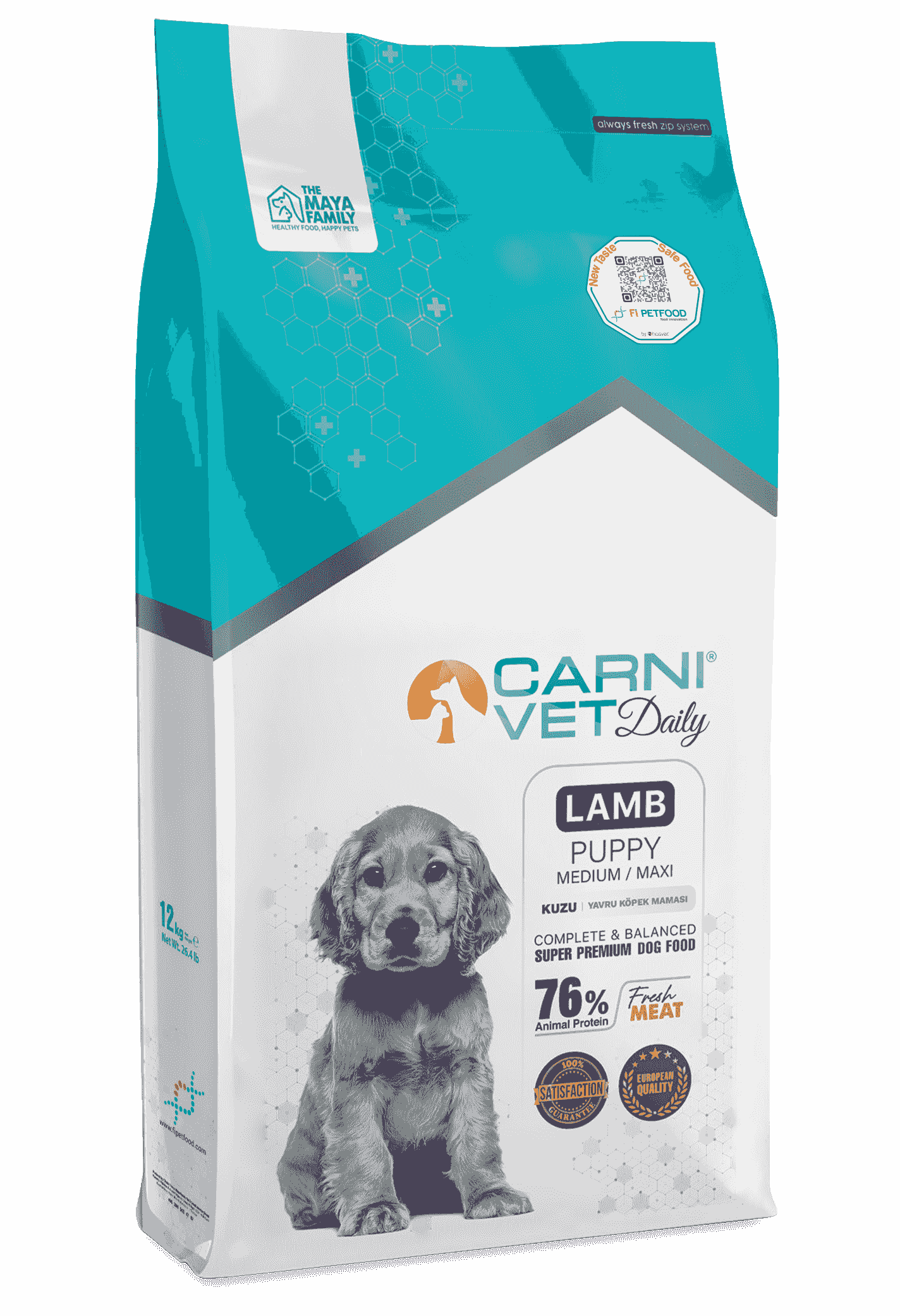 CARNI VET DAILY DOG LAMB PUPPY MEDIUM & MAXI