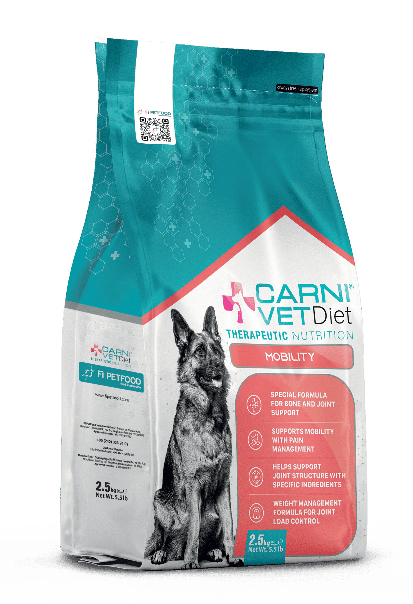 CARNI VET DIET DOG MOBILITY ADULT