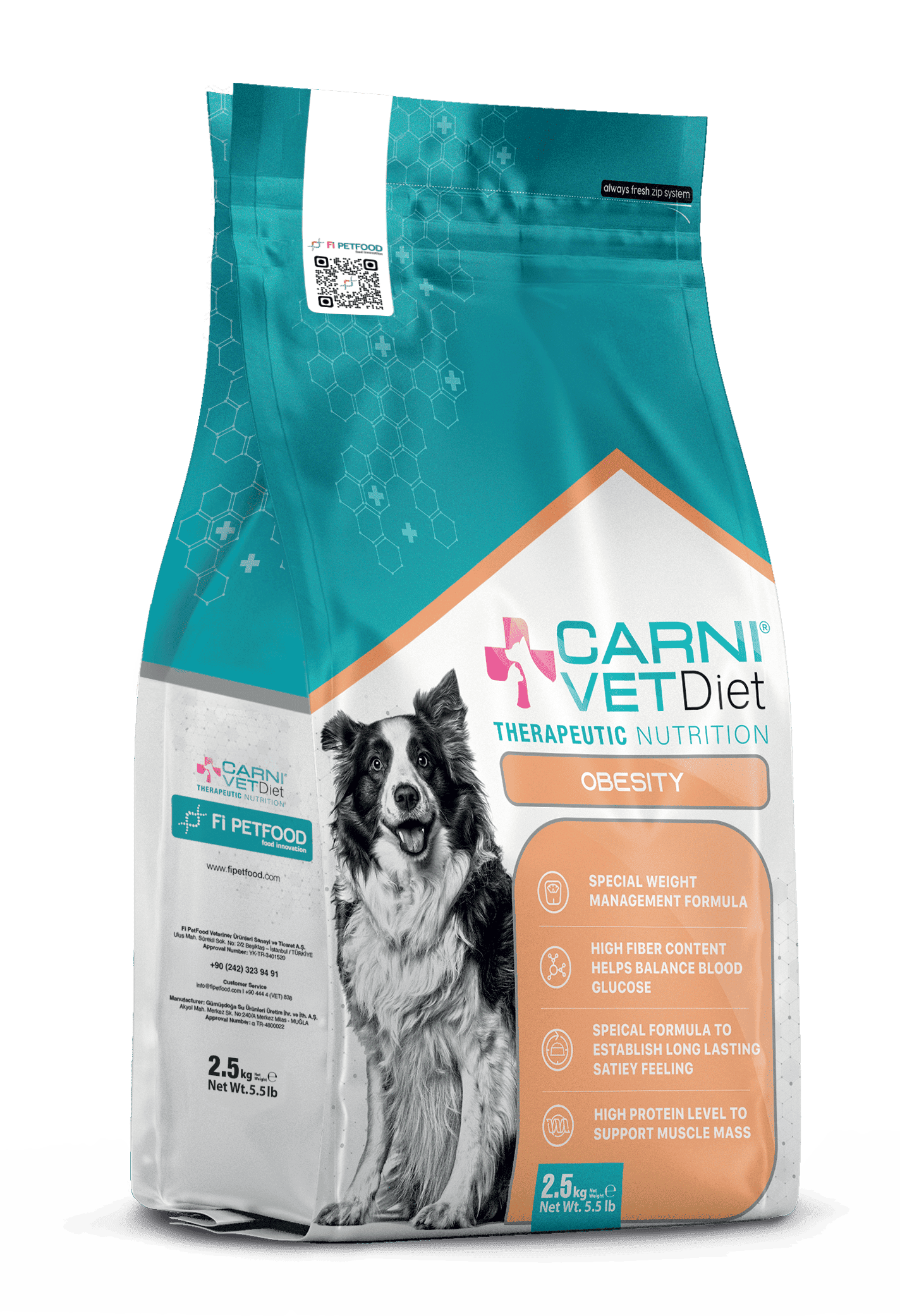 CARNI VET DIET DOG OBESITY ADULT