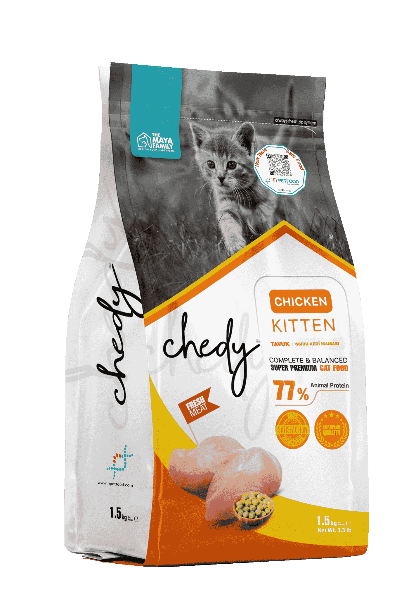 CHEDY KEDİ TAVUK KITTEN 