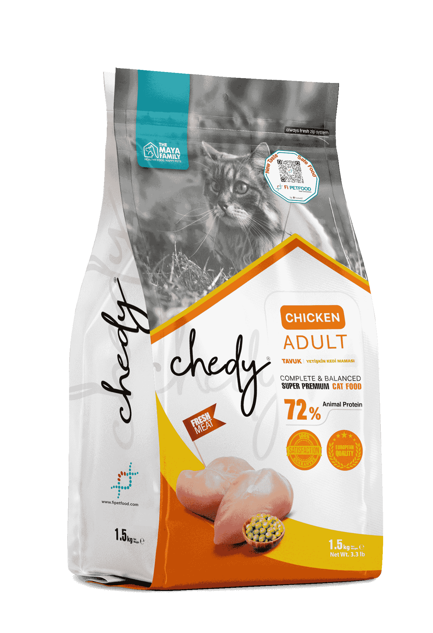 CHEDY KEDİ TAVUK YETİŞKİN 