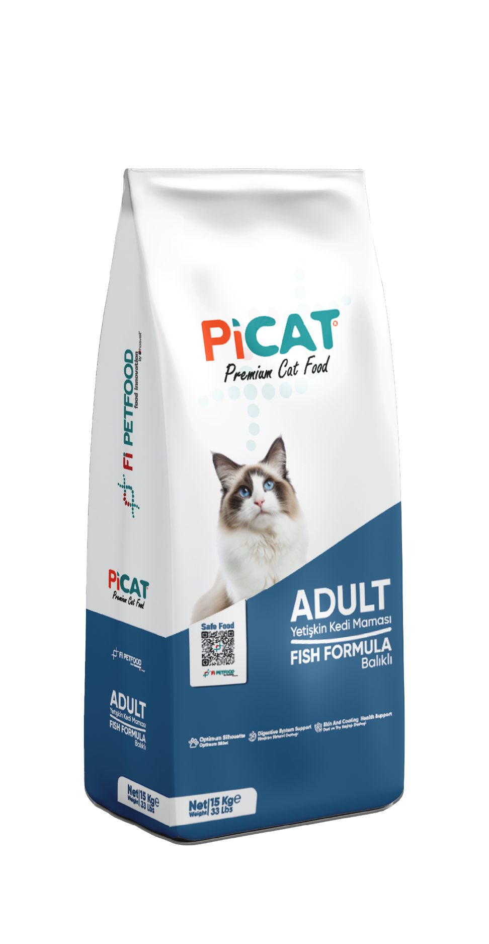 PİCAT BALIKLI YETİŞKİN KEDİ
