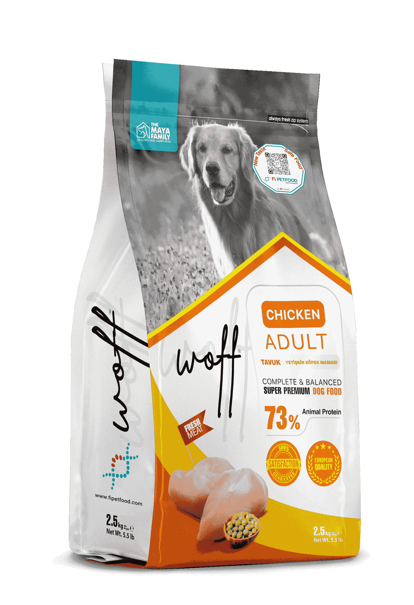 WOFF KÖPEK TAVUK YETİŞKİN 